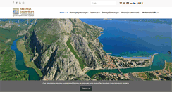 Desktop Screenshot of dalmatia.hr